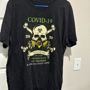 Men’s Black Graphic novelty T-Shirt